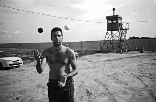 Frontiere de la bande de Gaza 2001