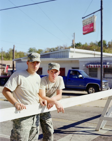 "Sargent says I'm going to grow up and be a bullet catcher.", Ca