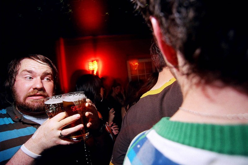 Marty getting the drinks in, 2005 Marty getting the drinks in, 2005