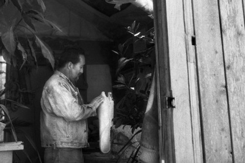frederique menard-aubin - artist's portraits in their workshop (studio)