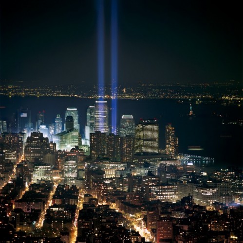 Twin Towers of Light