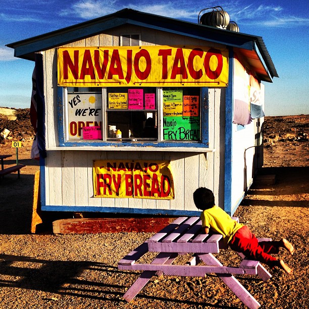 Four Corners. Navajo Reservation. I just...