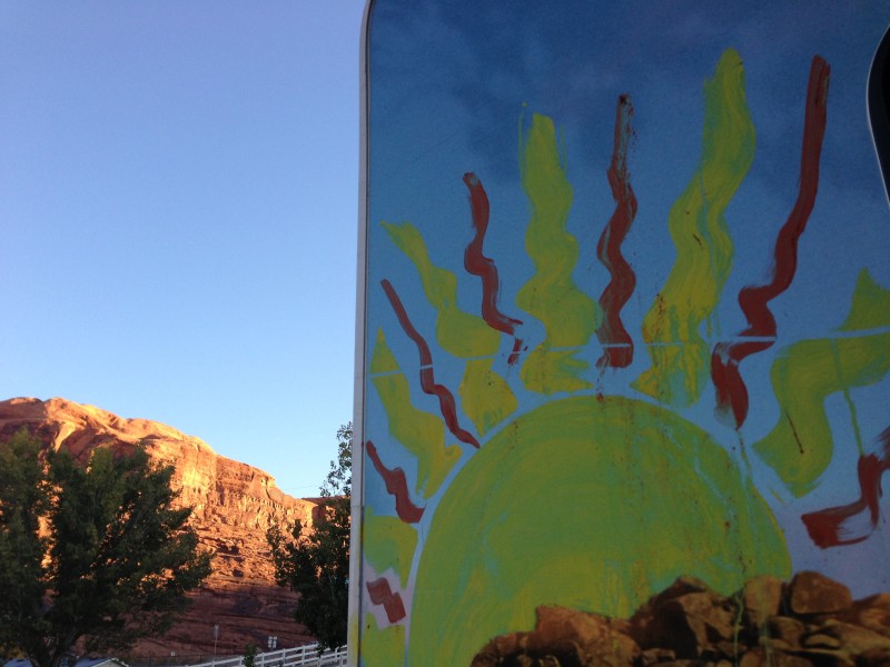 sunrise Moab