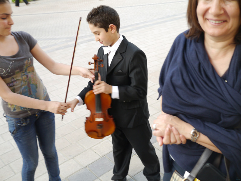 violin