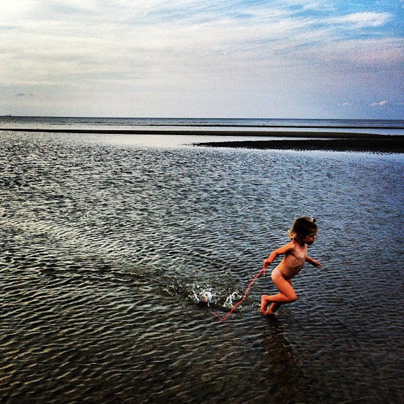 walking on water
