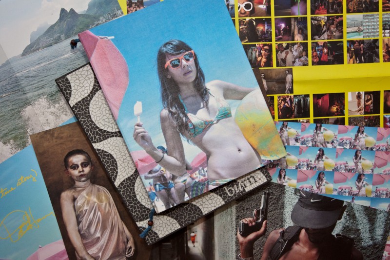 book spread